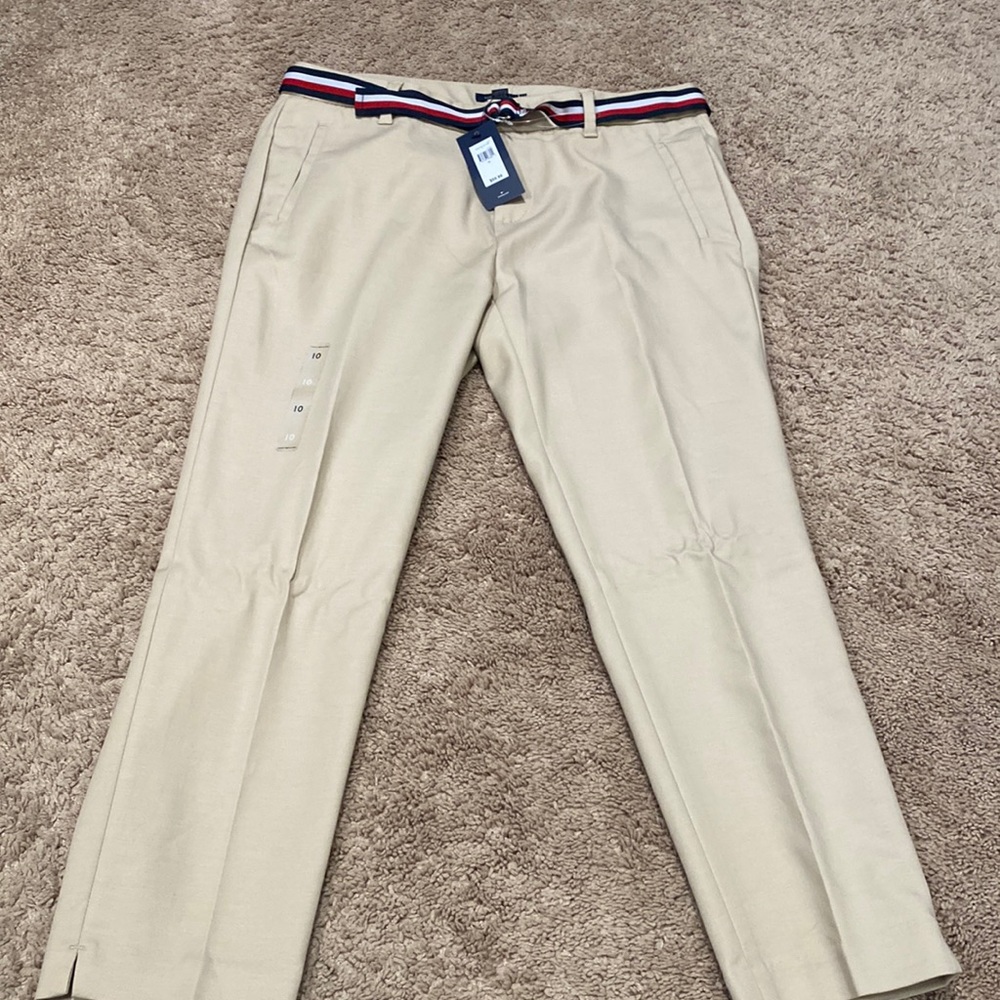 Tommy Hilfiger women pant with belt brand new with tag